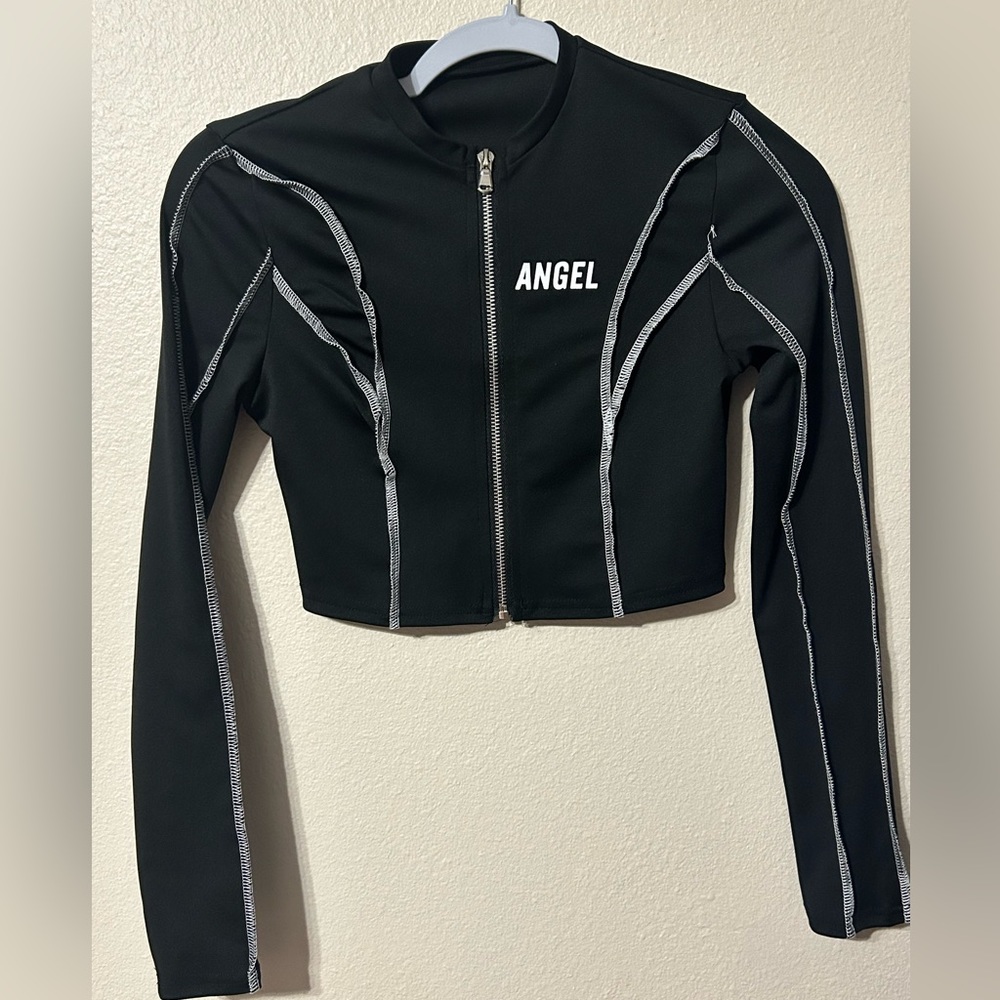 Y2K biker top